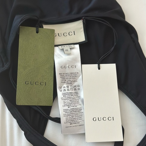 NWT Gucci sparkling swimsuit authentic - Picture 3 of 4